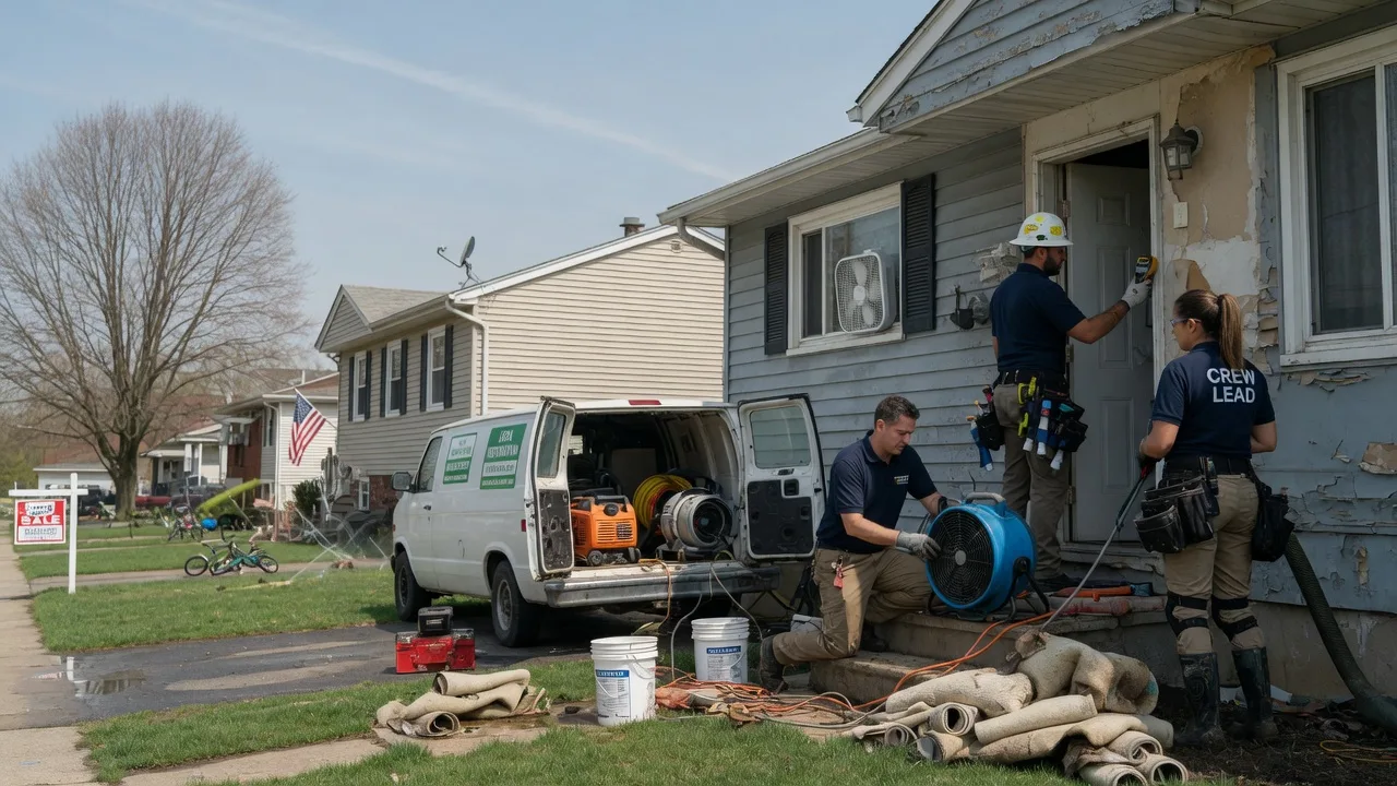 Flood Cleanup in Farmersburg, IA near me