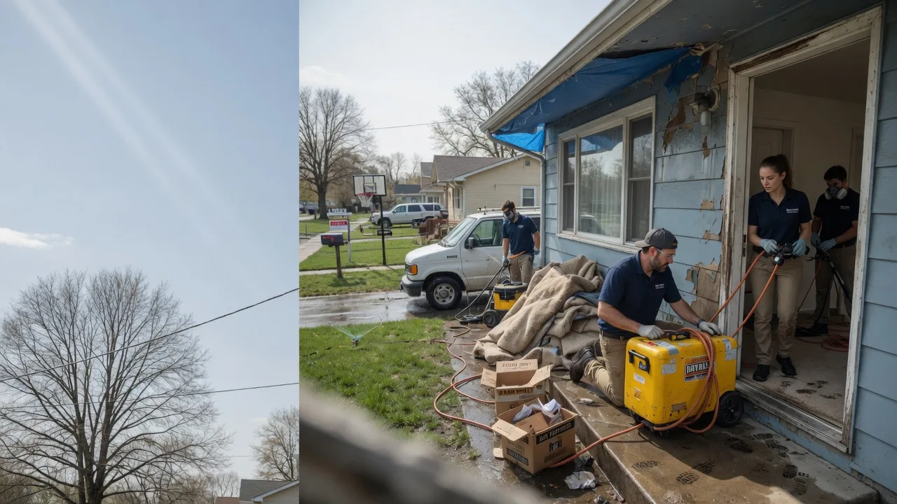Basement Flood Cleanup in Farmersburg, IA near me